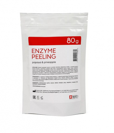 Энзимный пилинг с ферментами папайи и ананаса TETe Cosmeceutical Enzyme Peeling, 80 мл